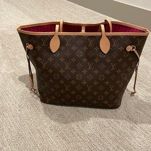 Louis Vuitton NEVERFULL MM Peony